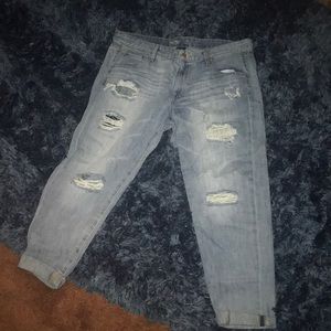 New Boyfriend Crop Jeans